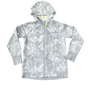 All in Motion Floral Zip up Hoodie